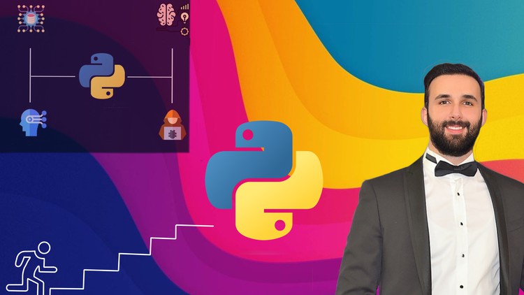 Python Bootcamp 2024 : Python Machine Learning, Python Data Science, Task Automation, Computer Vision, Python SQL