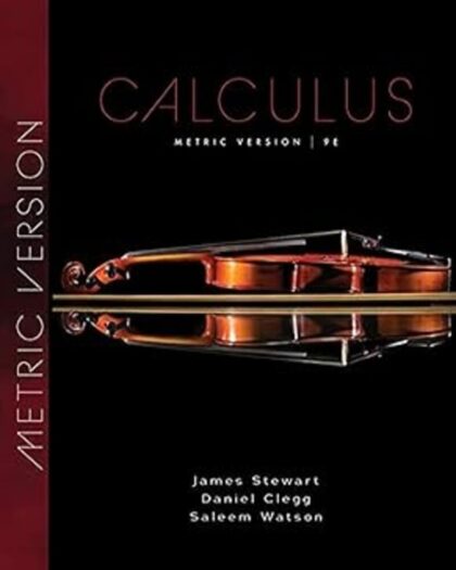 Calculus, Metric Edition 9th Edition