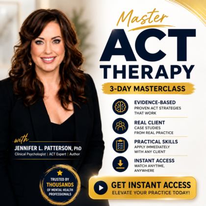 Jennifer L. Patterson – Acceptance & Commitment Therapy (ACT) Master Class: Enhance Psychological Flexibility in Clients with Acceptance & Commitment Therapy (ACT) COURSE