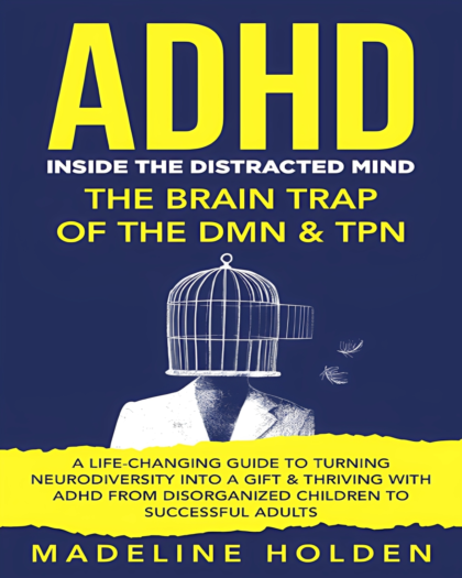 ADHD: Inside the Distracted Mind • The Brain Trap of the DMN & TPN • A Life-Changing Guide to Turning Neurodiversity Into a Gift & Thriving with ADHD From Disorganized Children to Successful Adults
